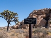 Cyclops Rock Calif. on Friday, October 18, 2019.  Lining specific desired paths with rocks between the road and Cyclops Rock to discourage the creation of new paths in the heavily visited area is a focus of the Climb Smart stewardship project on Saturday, October 19, 2019.  (Photo by Suzanne Steiner)