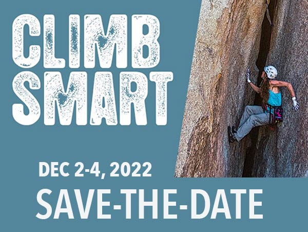 SAVE-THE-DATE: December 2-4 Climb Smart 2022