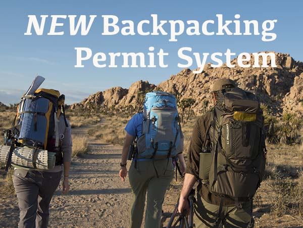 PARK IMPLEMENTS BACKPACKING PERMIT SYSTEM